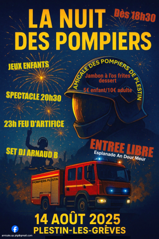 la nuit des pompiers